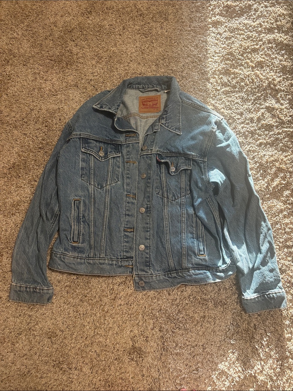 Levi's Light Blue Denim Trucker Jacket